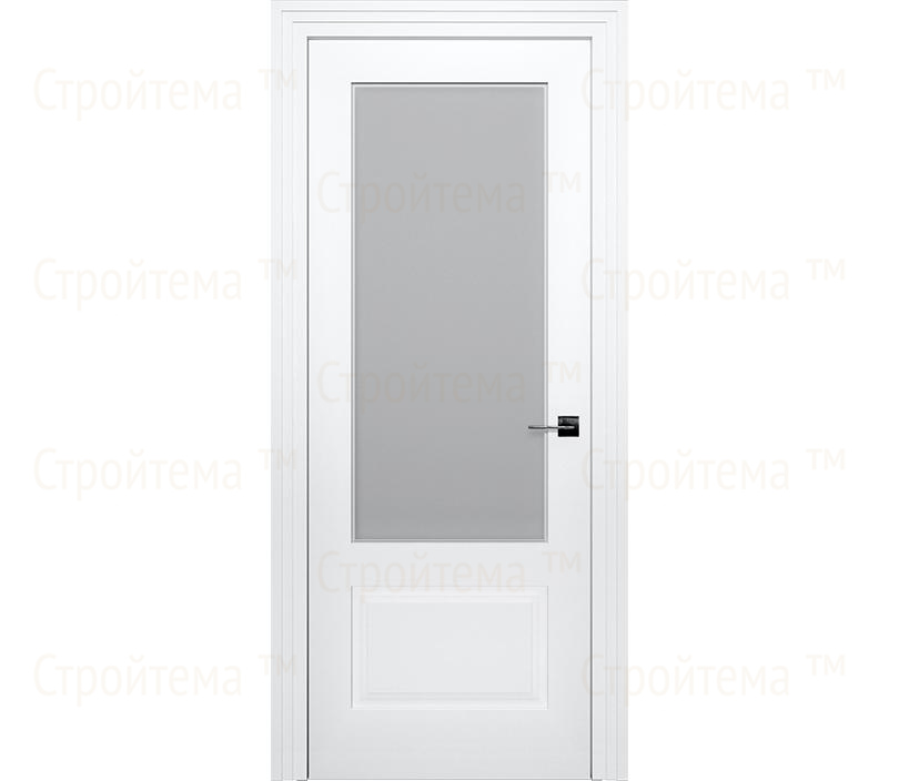 Дверь межкомнатная со стеклом Римини ДО2-2 с патиной