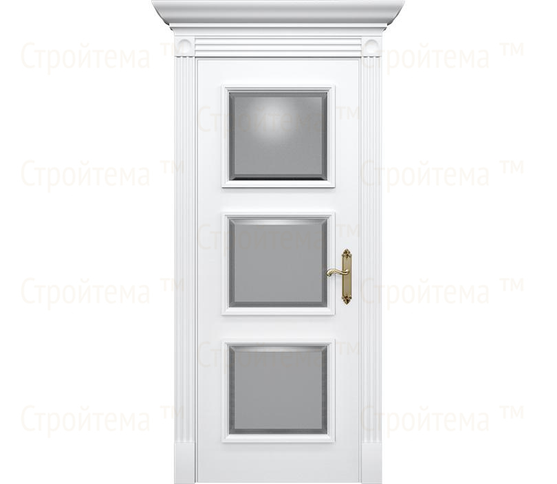 Дверь межкомнатная со стеклом Монца ДО6