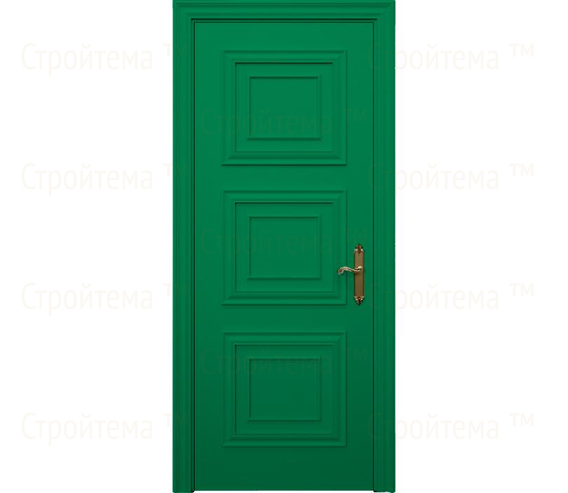 Дверь межкомнатная глухая Каталина ДГ6 зеленая