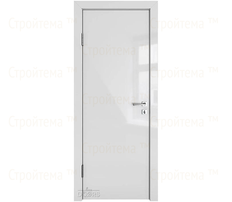Дверь межкомнатная шумоизоляционная Линия дверей DG-600 (ДГ-600) Серый глянец