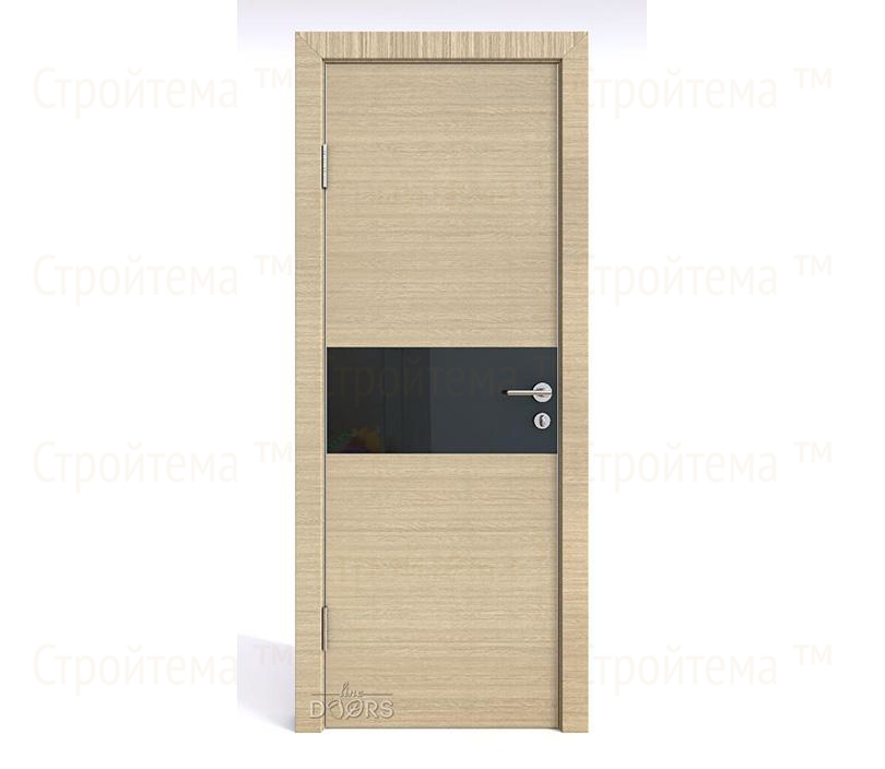 Дверь межкомнатная Линия дверей DO-501 (ДО-501) Неаполь/стекло Черное
