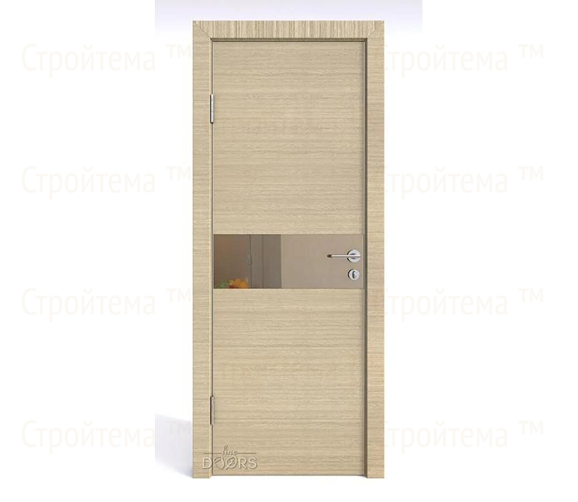 Дверь межкомнатная Линия дверей DO-509 (ДО-509) Неаполь/зеркало Бронза