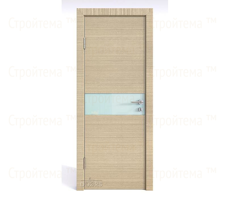 Дверь межкомнатная Линия дверей DO-509 (ДО-509) Неаполь/стекло Белое