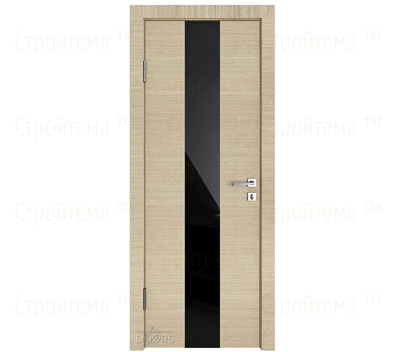 Дверь межкомнатная Линия дверей DO-510 (ДО-510) Неаполь/стекло Черное
