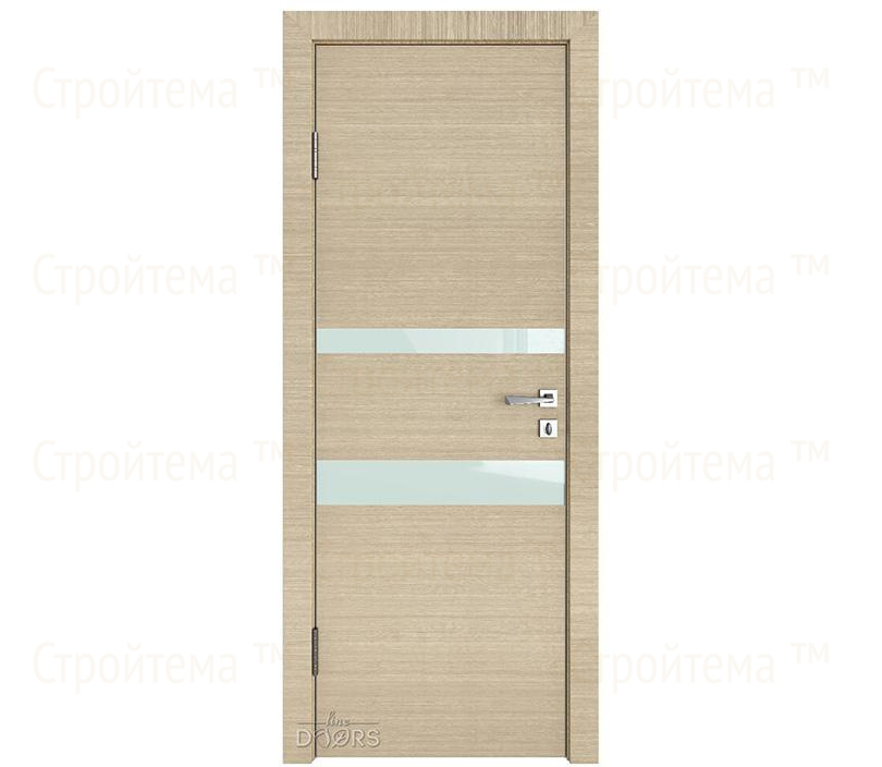 Дверь межкомнатная Линия дверей DO-512 (ДО-512) Неаполь/стекло Белое