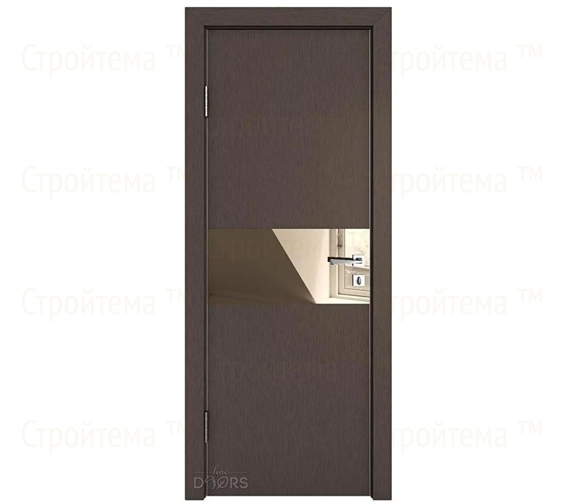 Дверь межкомнатная Линия дверей DO-501 (ДО-501) Бронза/зеркало Бронза