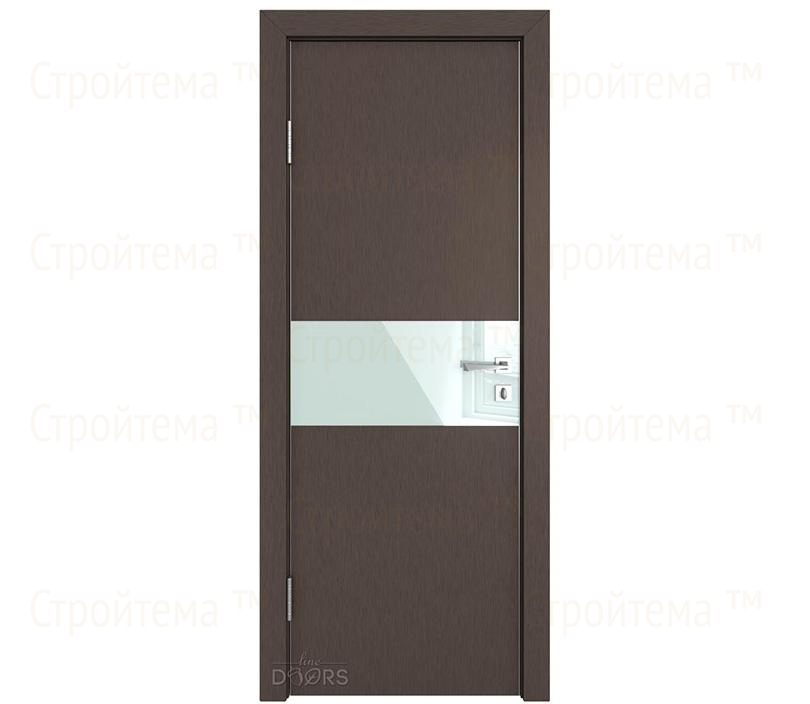 Дверь межкомнатная Линия дверей DO-501 (ДО-501) Бронза/стекло Белое