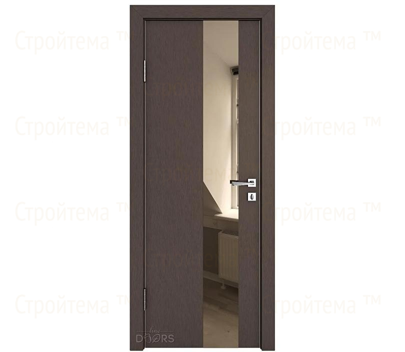 Дверь межкомнатная Линия дверей DO-504 (ДО-504) Бронза/зеркало Бронза