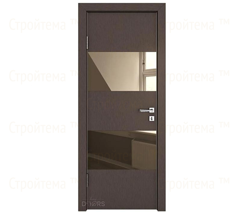 Дверь межкомнатная Линия дверей DO-508 (ДО-508) Бронза/зеркало Бронза