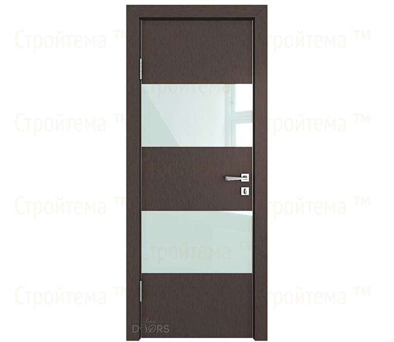 Дверь межкомнатная Линия дверей DO-508 (ДО-508) Бронза/стекло Белое