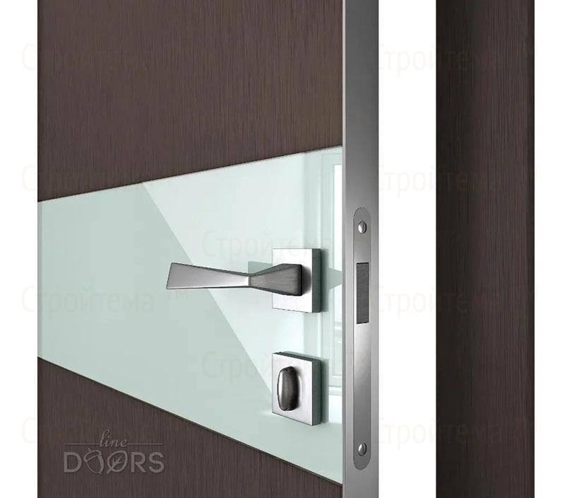 Дверь межкомнатная Линия дверей DO-509 (ДО-509) Бронза/стекло Белое