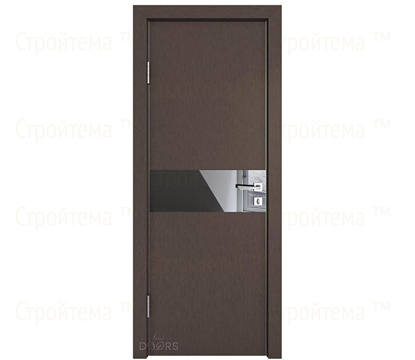 Дверь межкомнатная Линия дверей DO-509 (ДО-509) Бронза/стекло Черное