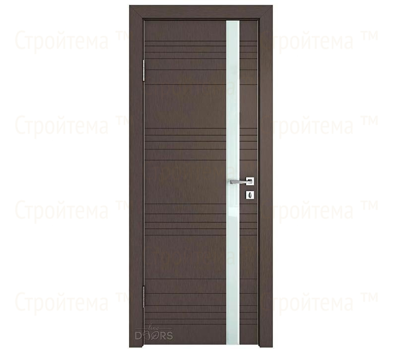 Дверь межкомнатная Линия дверей DO-514 (ДО-514) Бронза/стекло Белое