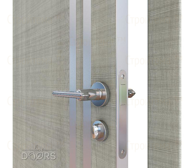 Дверь межкомнатная Линия дверей DG-506 (ДГ-506) Серый дуб