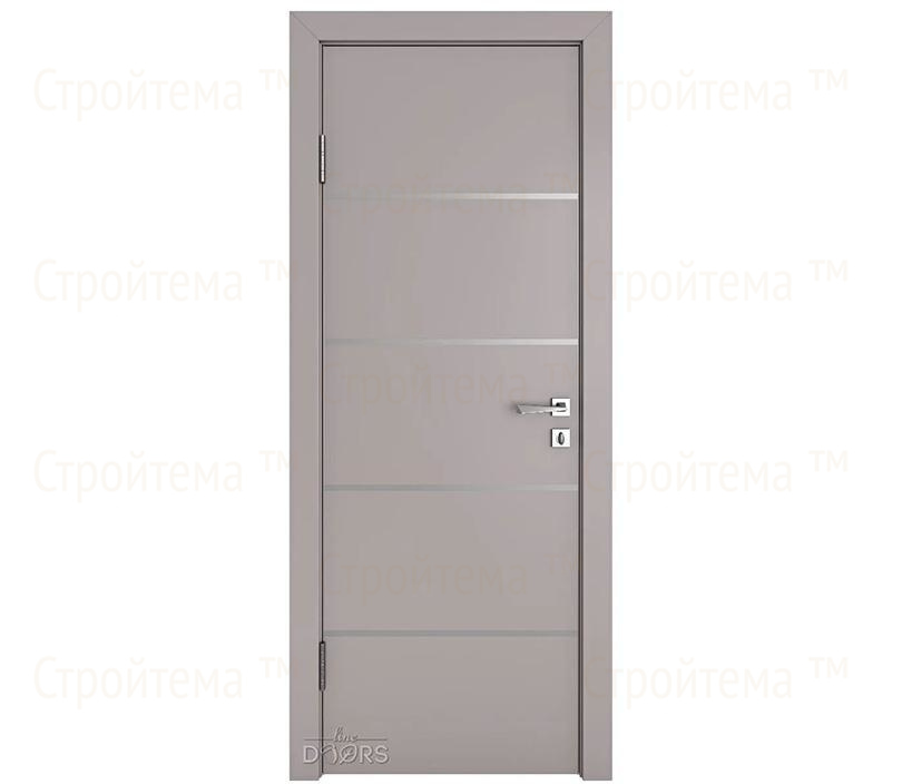 Дверь межкомнатная Линия дверей DG-505 (ДГ-505) Серый бархат