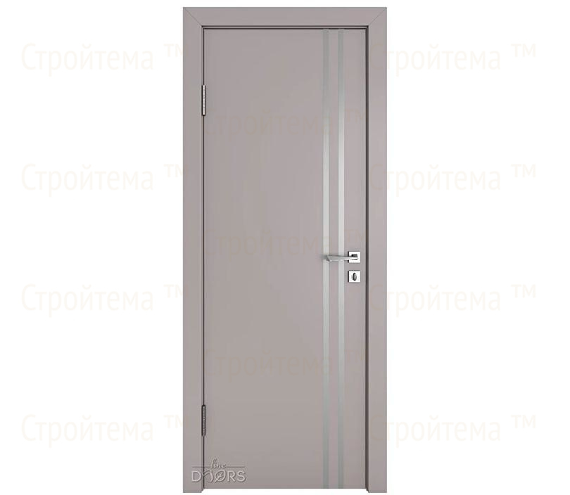 Дверь межкомнатная Линия дверей DG-506 (ДГ-506) Серый бархат