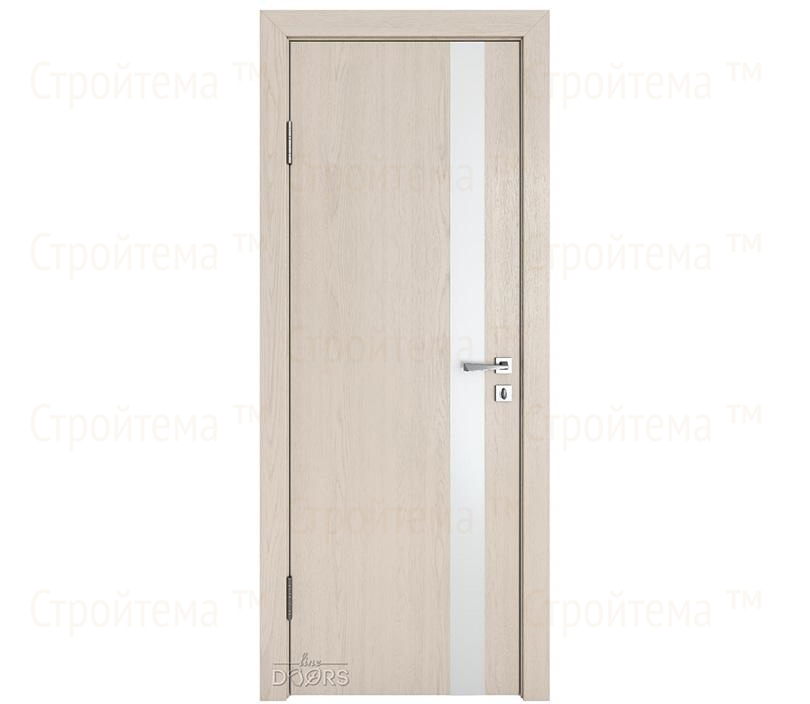 Дверь межкомнатная Линия дверей DO-507 (ДО-507) Ясень капучино/Снег