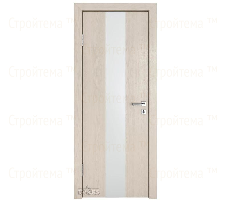 Дверь межкомнатная Линия дверей DO-510 (ДО-510) Ясень капучино/Снег