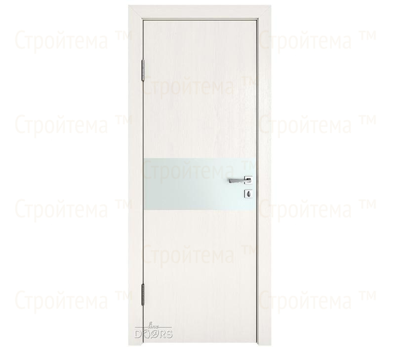 Дверь межкомнатная Линия дверей DO-501 (ДО-501) Белый ясень/Снег