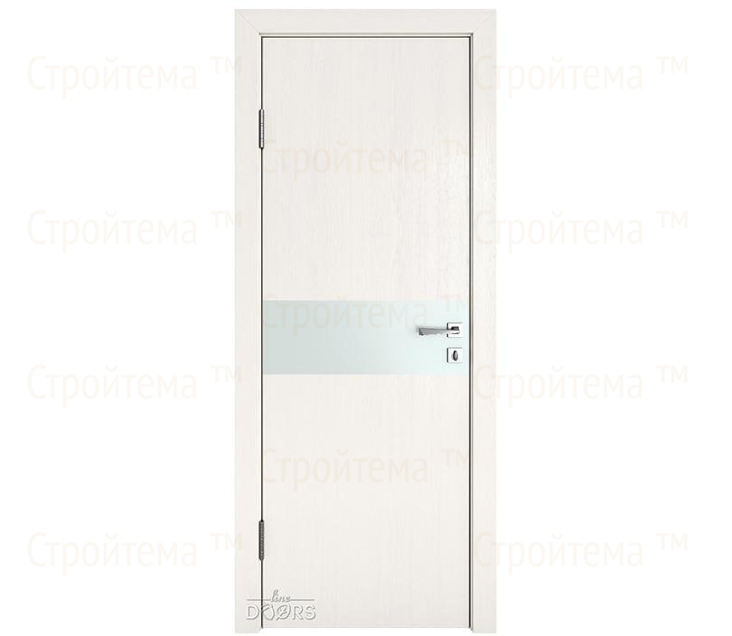 Дверь межкомнатная Линия дверей DO-509 (ДО-509) Белый ясень/Снег