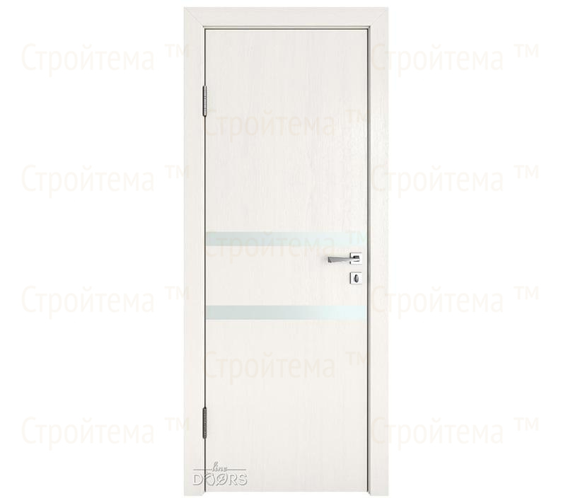 Дверь межкомнатная Линия дверей DO-513 (ДО-513) Белый ясень/Снег