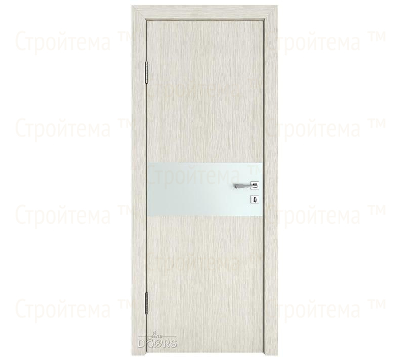 Дверь межкомнатная Линия дверей DO-501 (ДО-501) Белая лиственница/Снег