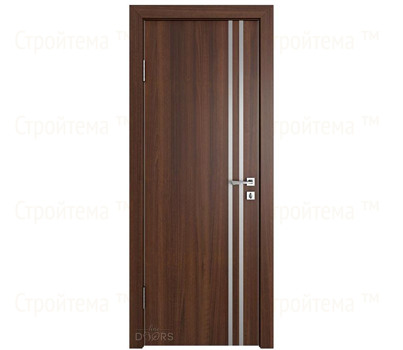 Дверь межкомнатная Линия дверей DG-506 (ДГ-506) Орех тисненый