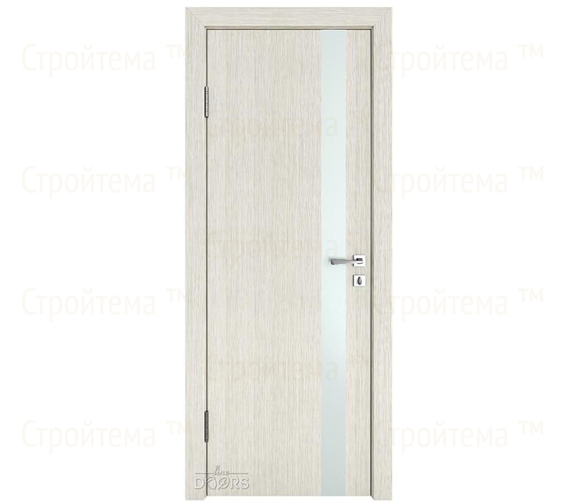 Дверь межкомнатная Линия дверей DO-507 (ДО-507) Белая лиственница/Снег