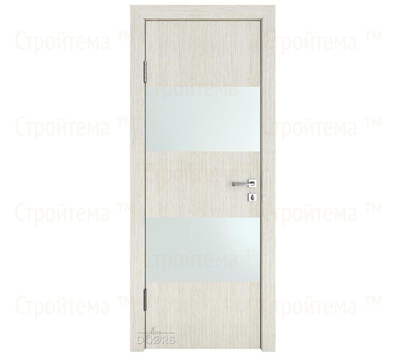 Дверь межкомнатная Линия дверей DO-508 (ДО-508) Белая лиственница/Снег