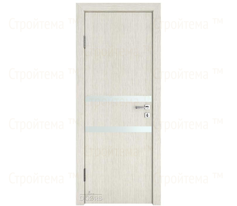 Дверь межкомнатная Линия дверей DO-513 (ДО-513) Белая лиственница/Снег