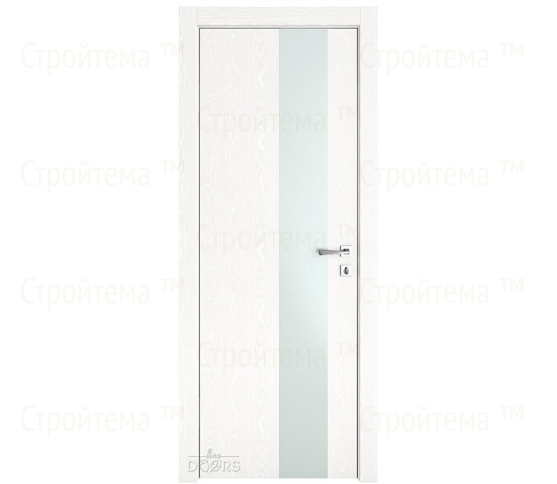 Дверь межкомнатная Линия дверей DO-504 (ДО-504) Жемчуг/Снег