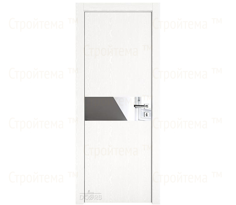 Дверь межкомнатная Линия дверей DO-509 (ДО-509) Жемчуг/Зеркало