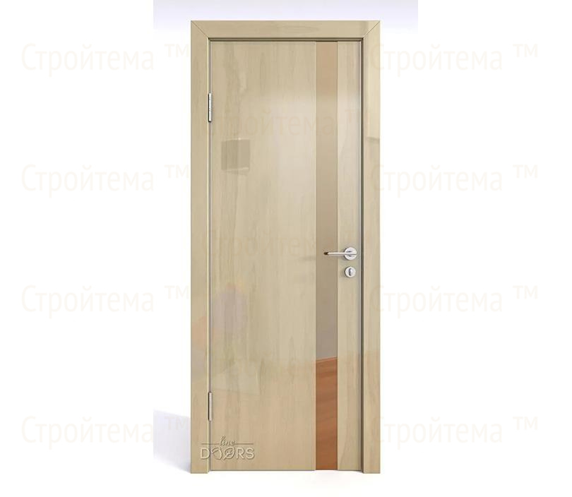 Дверь межкомнатная Линия дверей DO-507 (ДО-507) Анегри светлый/зеркало Бронза