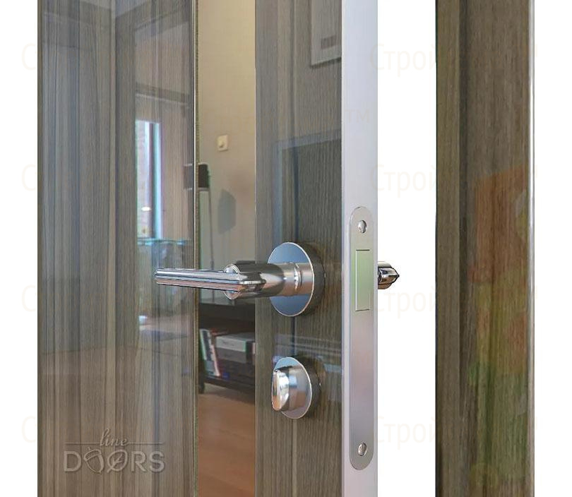 Дверь межкомнатная Линия дверей DO-507 (ДО-507) Сосна глянец/зеркало Бронза