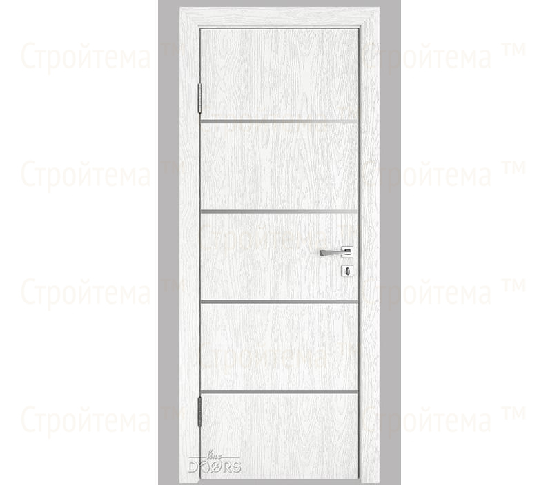 Дверь межкомнатная шумоизоляционная Линия дверей DG-605 (ДГ-605) Белый глубокий