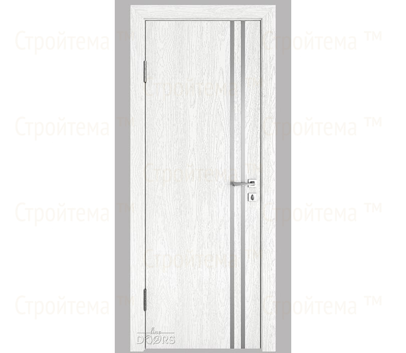 Дверь межкомнатная шумоизоляционная Линия дверей DG-606 (ДГ-606) Белый глубокий