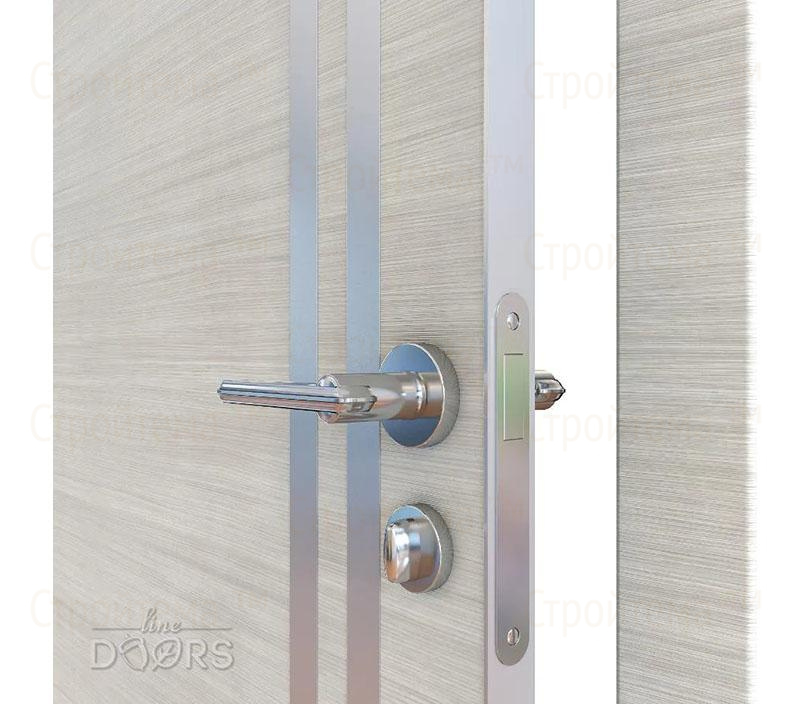 Дверь межкомнатная шумоизоляционная Линия дверей DG-606 (ДГ-606) Ива светлая