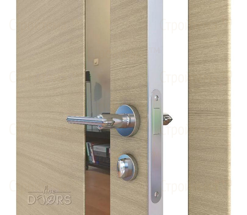 Дверь межкомнатная шумоизоляционная Линия дверей DO-607 (ДО-607) Неаполь/зеркало Бронза