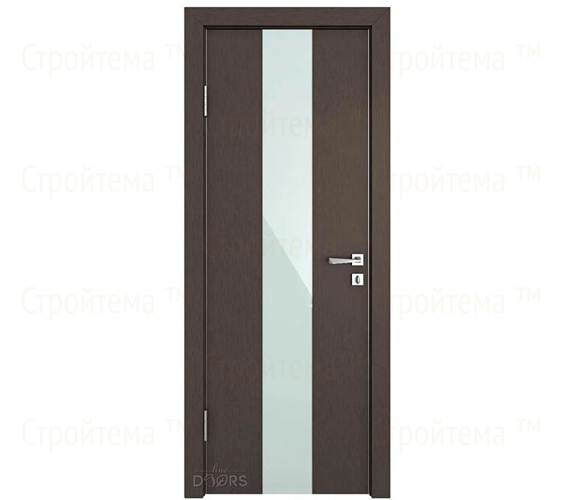 Дверь межкомнатная шумоизоляционная Линия дверей DO-610 (ДО-610) Бронза/стекло Белое