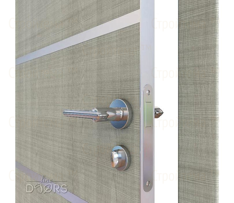 Дверь межкомнатная шумоизоляционная Линия дверей DG-605 (ДГ-605) Серый дуб