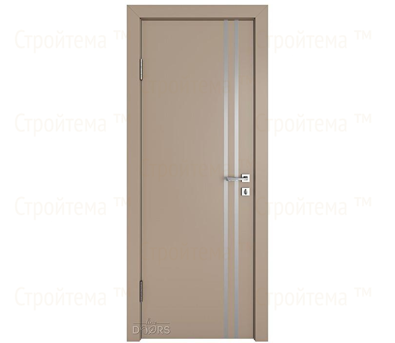 Дверь межкомнатная шумоизоляционная Линия дверей DG-606 (ДГ-606) Латте софт