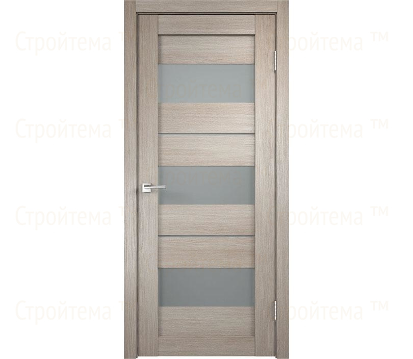 Дверь межкомнатная остекленная Velldoris Duplex 12 Капучино/Мателюкс