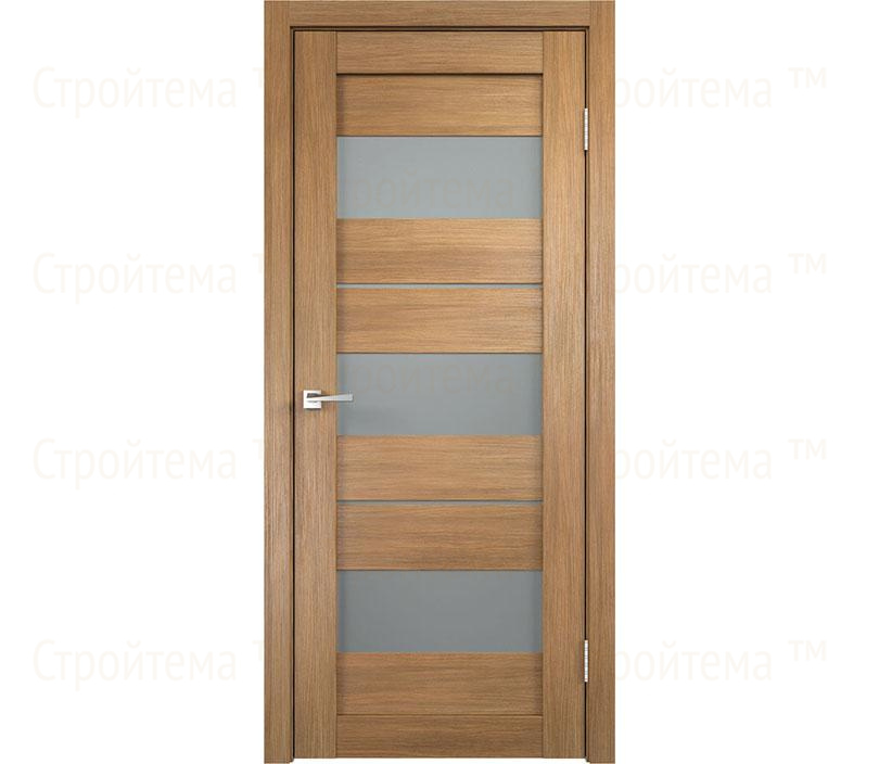 Дверь межкомнатная остекленная Velldoris Duplex 12 Дуб золотой/Мателюкс