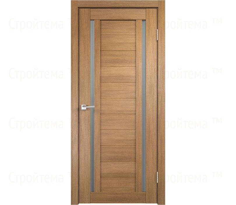 Дверь межкомнатная остекленная Velldoris Duplex 2 Дуб золотой/Мателюкс