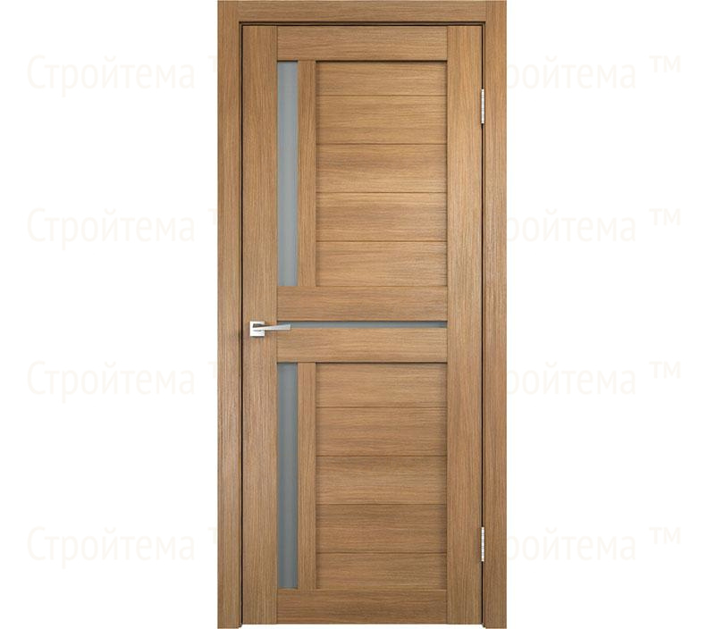 Дверь межкомнатная остекленная Velldoris Duplex 3 Дуб золотой/Мателюкс