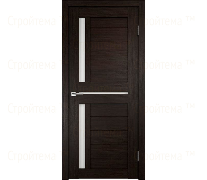 Дверь межкомнатная остекленная Velldoris Duplex 3 Венге/Лакобель белое