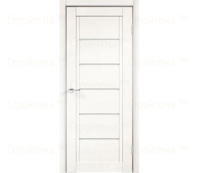 Дверь межкомнатная остекленная Velldoris NEXT 1 Белый эмалит/Лакобель белое
