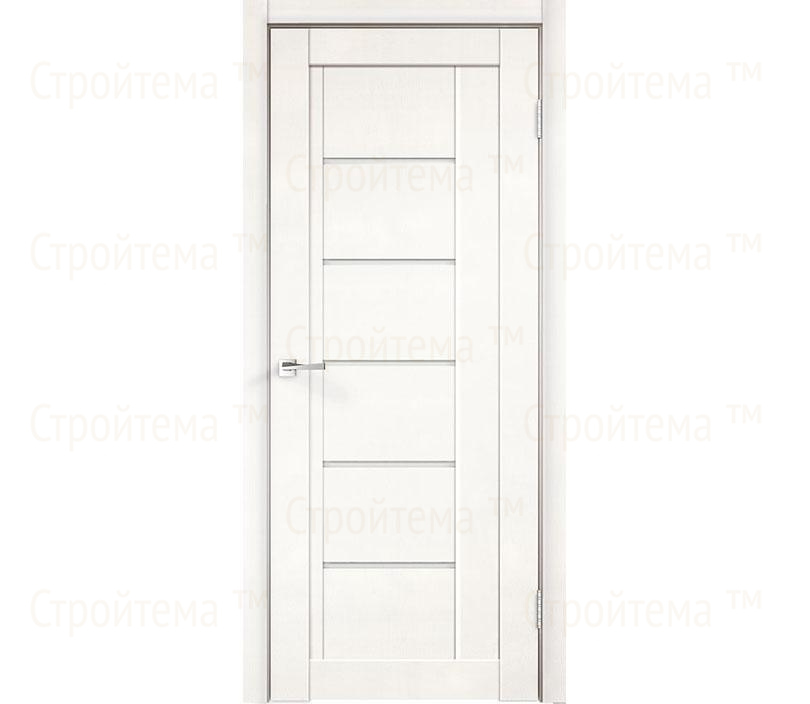 Дверь межкомнатная остекленная Velldoris NEXT 3 Белый эмалит/Лакобель белое