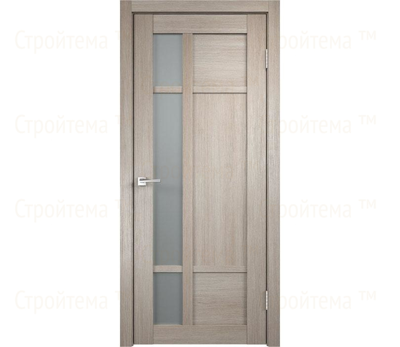 Дверь межкомнатная остекленная Velldoris PROVANCE 2 Капучино/Мателюкс