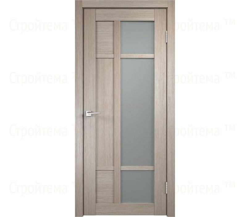 Дверь межкомнатная остекленная Velldoris PROVANCE 3 Капучино/Мателюкс